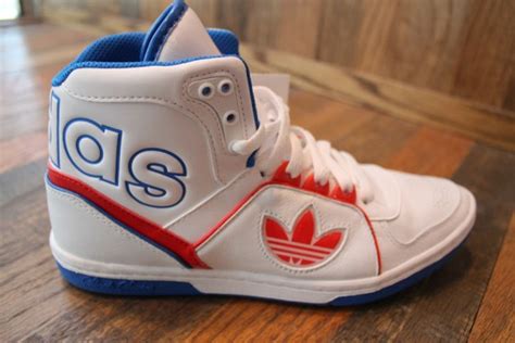 adidas Ecstasy Mid Sleek Series – White – Orange – Blue